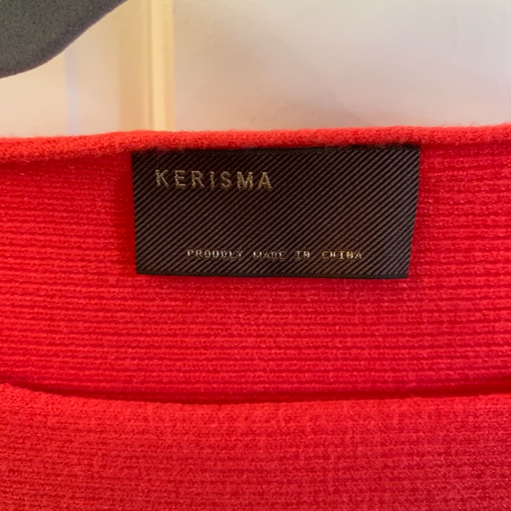 Kerisma Ryu Top In Bright Red/Pink - Picture 2 of 3